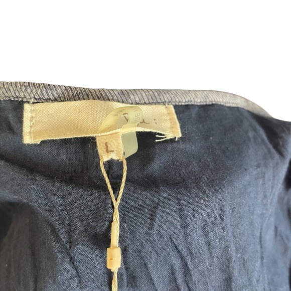 NWT RYU Mod Cloth Layered Tiere‎ Women's Pullover Blue Sleeveless Dress, Large - Picture 8 of 10